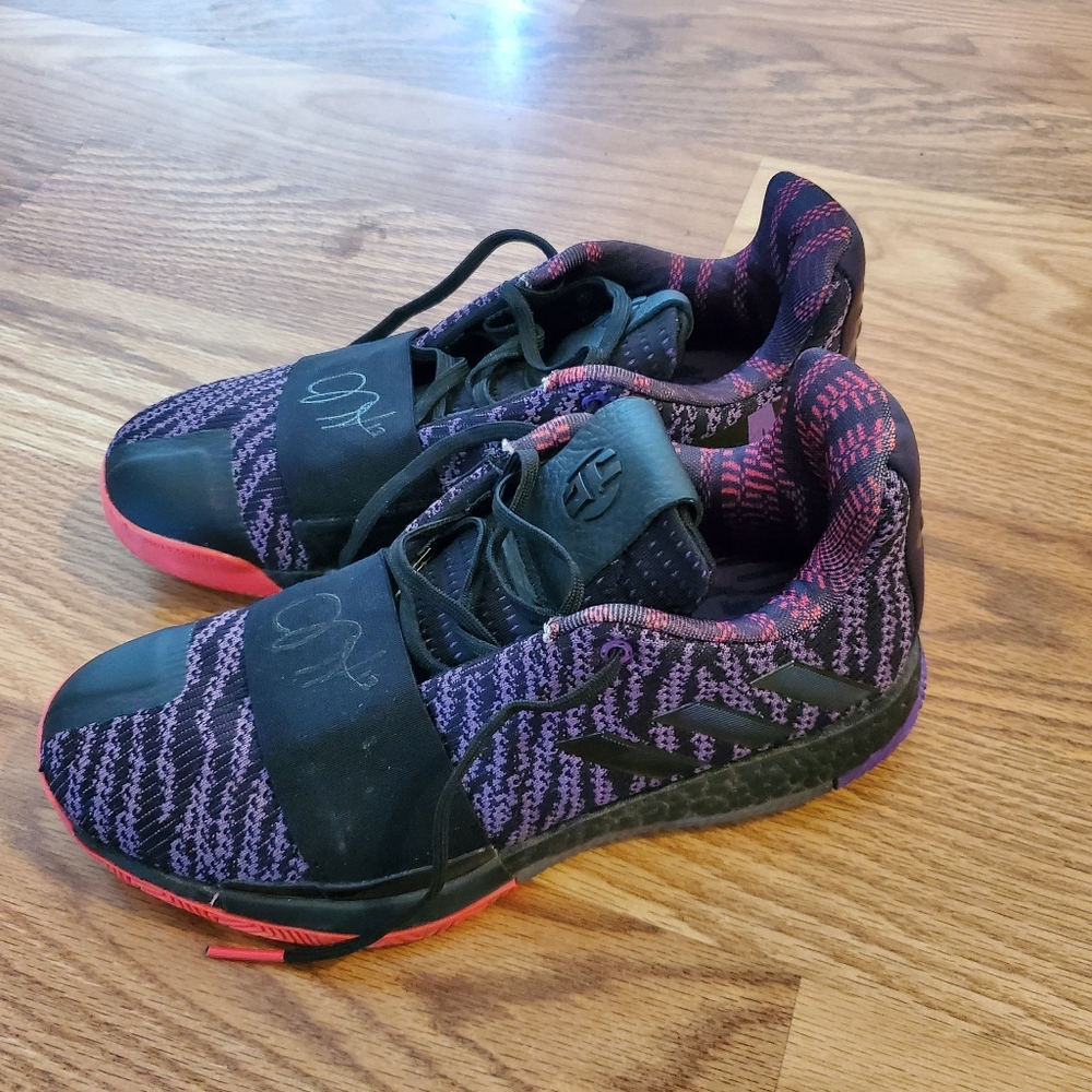 Adidas Harden Vol. 3 Shoe - Men's Basketball Legend Purple/Core Black/Pu…